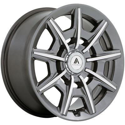 #ad Asanti ABL 41 Esquire 22x10.5 5x115 5x120 18mm Gunmetal Wheel Rim 22quot; Inch $515.00