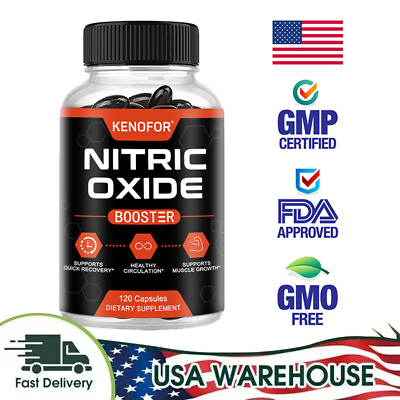 #ad Nitric Oxide Endurance Booster Highest Potency Muscle Pump Supplement $15.23