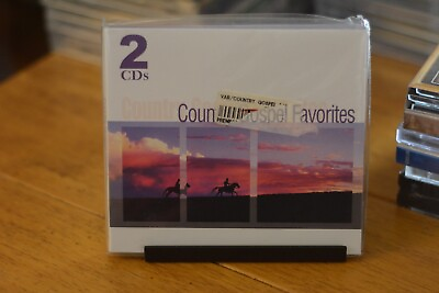 #ad VARIOUS quot;COUNTRY GOSPEL FAVORITESquot; CD NEW SEALED 2 DISC SET 183 $15.00