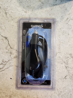 #ad Genuine Garmin Vehicle Power Cable Charger 010 10723 06 New Original Plastic $18.99