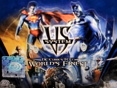 #ad Upper Deck VS System DC World#x27;s Finest TOP TIER SINGLES *Pick Your Card* $14.99