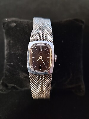 #ad Vintage Timex Silver Tone Mesh Band Wind up Analog Women#x27;s Watch $17.99