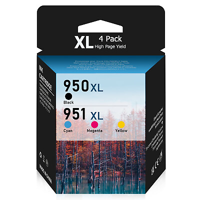 #ad 950XL 951XL Ink Cartridge for HP Officejet Pro 8610 8620 8625 8630 8640 8600 Lot $27.59