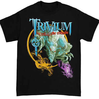 #ad Rare Trivium The Crusade Tour Shirt Hot Unisex S 4XL T Shirt THA797 $16.99