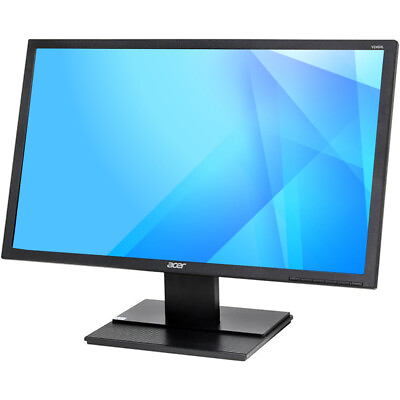 #ad Acer V246HL 24in 1920x1080 Full HD 16:9 DVI VGA DP Desktop Computer Monitor LCD $64.99