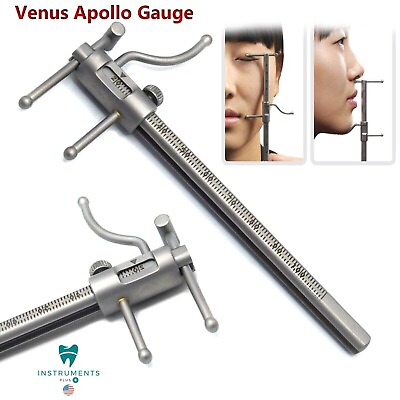 #ad Dental VDO Gauge Ruler Premium Grade Venus Apollo Gauge Prosthodontics Gauges CE $47.99