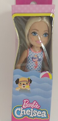 #ad Barbie Club Chelsea Doll New Blonde Mermaid Swimsuit 5 inch $9.96