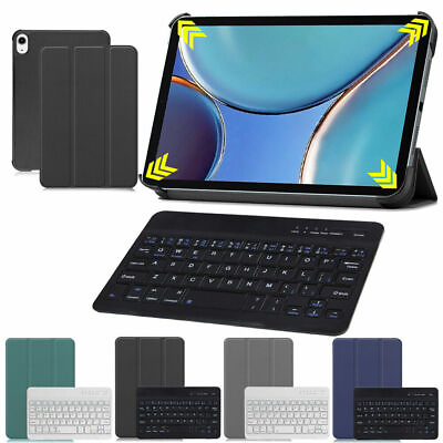 #ad US For Apple iPad Mini 6th Gen 2021 8.3quot; Keyboard Slim Leather Smart Cover Case $12.99