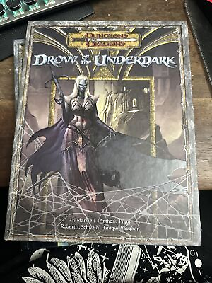 #ad Dungeon And Dragons Lords Of Madness 3.5 And Drow Of The Underdark NM $185.00