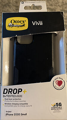 #ad OtterBox Viva iPhone 2020 Mini Case DROP 3X Tested Black 5G Wireless Charging $5.45