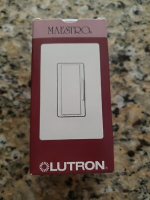 #ad Lutron Digital Dimmer Switch 120 V In Wall Multi Location General Purpose White $29.99