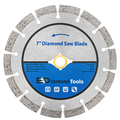 #ad General Purpose Diamond Saw Blades Wet or Dry $40.99