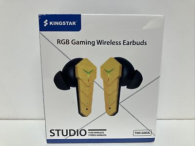 #ad Kingstar RGB Gaming Wireless Earbuds $35.00
