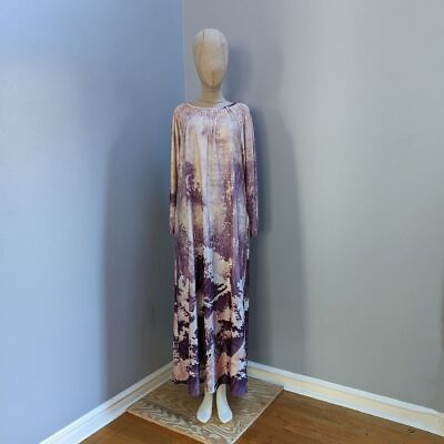 #ad David Brown Vintage Purple Dress Size S $78.75