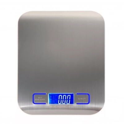 #ad 5kg Digital Kitchen Scales LCD Food Weight Postal Scale Electronic Balance $8.99
