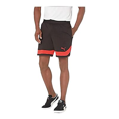 #ad Puma Train Vent 7quot; Short Black Red White Mens Shorts Medium Large XL XXL $26.95