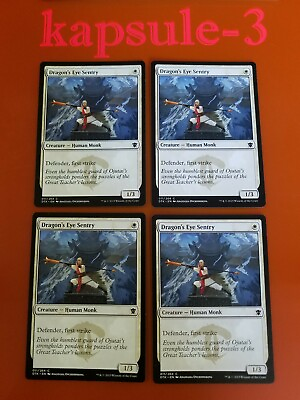 #ad 4x Dragon#x27;s Eye Sentry Dragons of Tarkir MTG Magic Cards $2.00