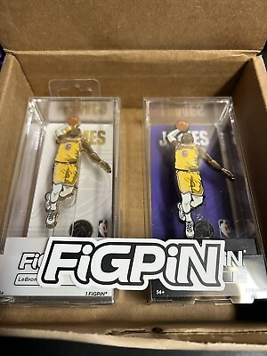 #ad *LOCKED* NBA Lebron James Chase Figpin LE 1000 S9 with Unlocked Base S3 $70.00