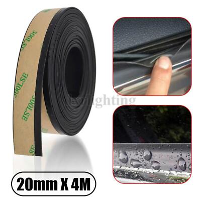 #ad Windshield Rubber Seal Trim Edge Weather Strip Moulding Car Front Rear Window 4m $12.98
