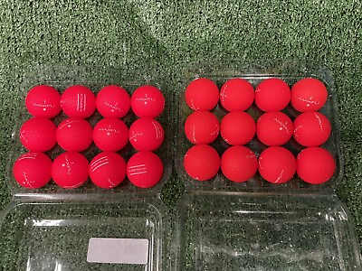 #ad Maxfli Softfli Red Golf Ball 24ct Matte Finish AAAAA 5a $26.99