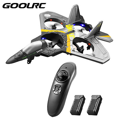 #ad RC Plane EPP RC Airplane 2.4G 6CH with Function Gravity Sensing 2 Batteries E7S0 $36.26