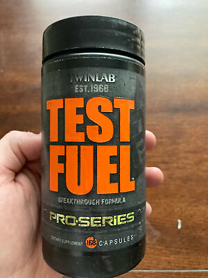 #ad twin labs test fuel hardcore test booster limited supply 168 capsules $80.00
