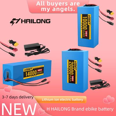 #ad NEW 36V 48V 10Ah 14Ah 20Ah Battery for 300W 1500W ebike Electric Bicycles $169.10