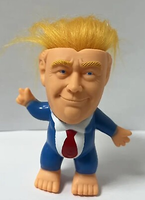 #ad 4” President Donald Trump Troll Doll Patriotic MAGA Make America Great Again $11.99