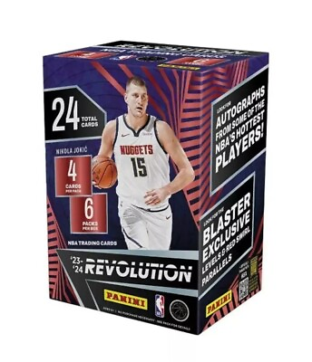 #ad 2023 2024 Panini Revolution NBA Blaster $42.99