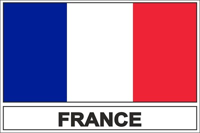 #ad Sticker Flag F France $1.81