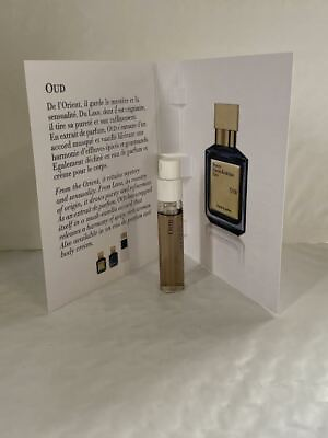 #ad #ad Maison Francis Kurkdjian Oud Extrait de Parfum Vial Spray 2ml 0.06 fl oz $15.00