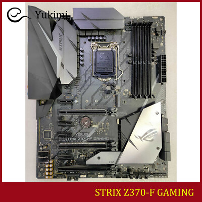 #ad FOR ASUS STRIX Z370 F GAMING DDR4 LGA 1151 64GB DVI HDMI Motherboard $156.00