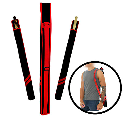 #ad Escrima Kali Arnis Stick Carrying Bag Canvas Case 29quot; L Shoulder Strap $15.99