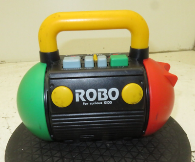 #ad Sanyo Robo Mini Cassette Radio Parts Repair $39.99
