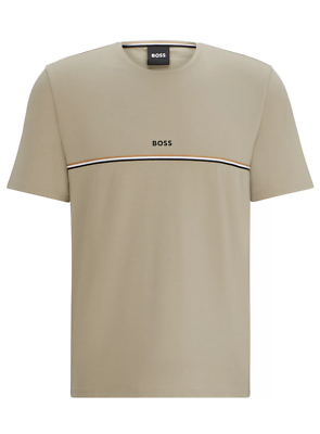 #ad Hugo Boss Unique T Shirt Beige 50515395 255 $48.00