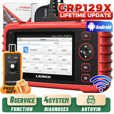 #ad LAUNCH X431 CRP129X CRP123X OBD2 SRS ABS Code Reader Engine Diagnostic Scanner $189.00
