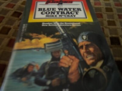 #ad BLUE WATER CONTRACT BLACK BERETS NO. 13 By Mike Mccray *Excellent Condition* $32.95
