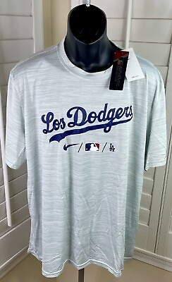 #ad Nike Dri Fit MLB Los Angeles Dodgers City Connect Velocity T Shirt Men#x27;s XL $35.95