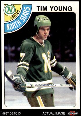 #ad 1978 Topps #138 Tim Young North Stars 6 EX MT $2.25
