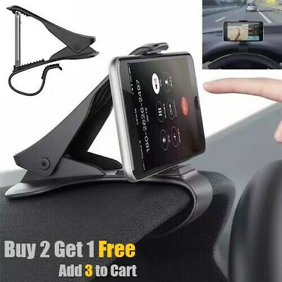 Universal Car Dashboard Mount Holder Stand Clamp Cradle Clip for Cell Phone GPS $4.95