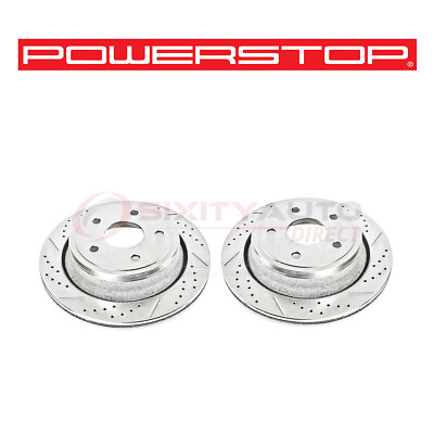 #ad Power Stop Drilled Slotted Disc Brake Rotor for 2002 2010 Dodge Ram 1500 ic $277.22