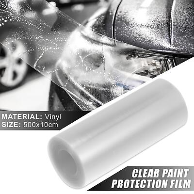 #ad Clear Vinyl Wrap Sheet Car Paint Protection Cover Film Sticker Universal 4quot;x197quot; $11.04