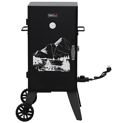#ad Royal Gourmet 28 Inch Analog Electric Smoker Barbecue Adjustable Temperature BBQ $229.99