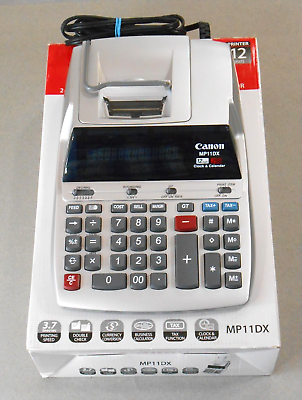 #ad Canon Printing Calculator MP11DX Excellent Open Box $33.75
