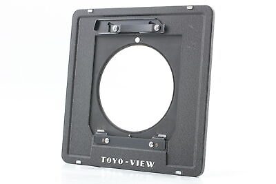 #ad MINT Toyo View 158 x 158mm Linhof Type Lens Board Adapter From JAPAN $119.99