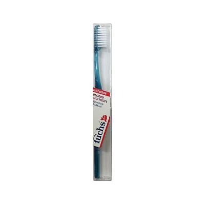 #ad Fuchs Record Multituft Nylon Adult Medium Toothbrush 1 Unit $5.33