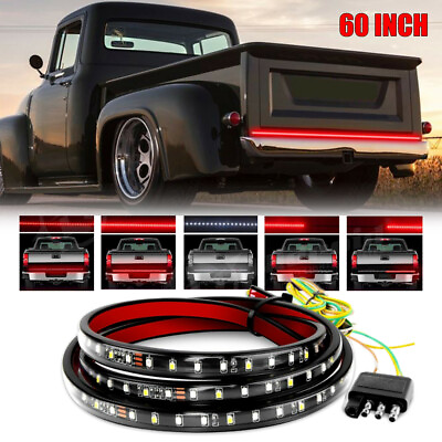 #ad For Ford F 150 60quot;Inch Tailgate LED Strip Bar Truck Brake Turn Signal Tail Light $9.99