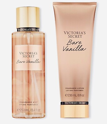 #ad #ad Victoria#x27;s Secret BARE VANILLA Body Mist Lotion Set 250ml FREE SHIPPING $21.50