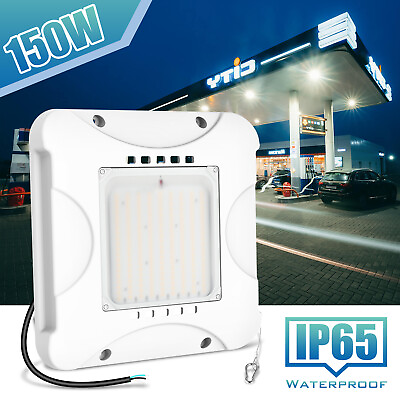 #ad LED Canopy Light 150W 21000lm Outdoor Parking Lot Industrial Lighting ETL Listed $109.65