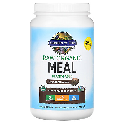 #ad #ad Garden of Life RAW Organic Meal Shake amp; Meal Replacement Chocolate Cacao 2.24 lb $48.29